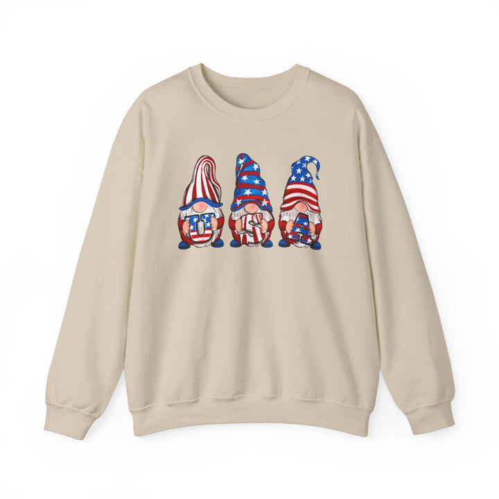 4th Of July Gnomes - Unisex Heavy Blend™ Crewneck Sweatshirt