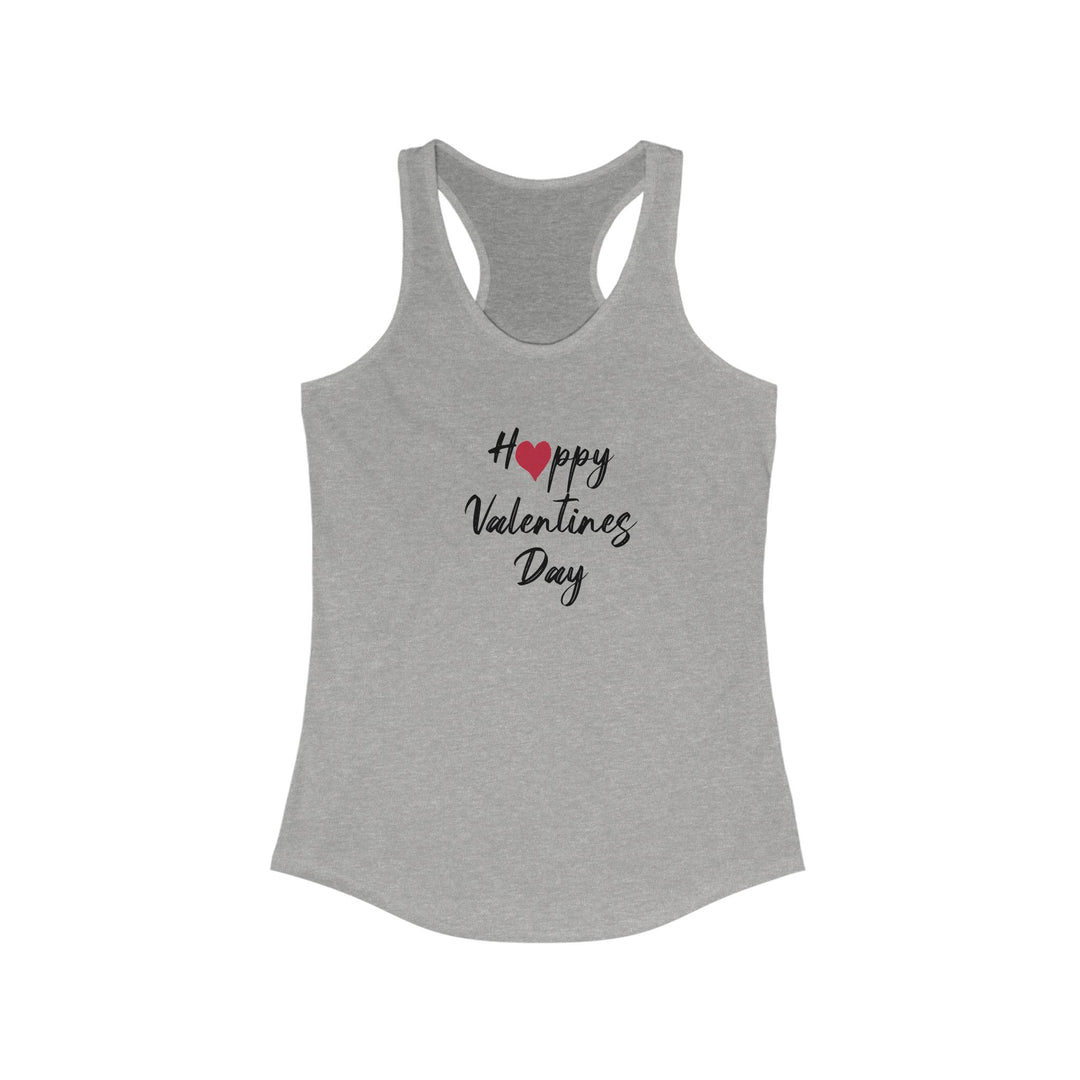 Happy Valentines Day - Women's Ideal Racerback Tank