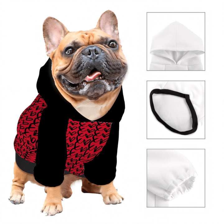 XOXO - Small Dog Hoodie Pet Clothes Multi-Faceted Design