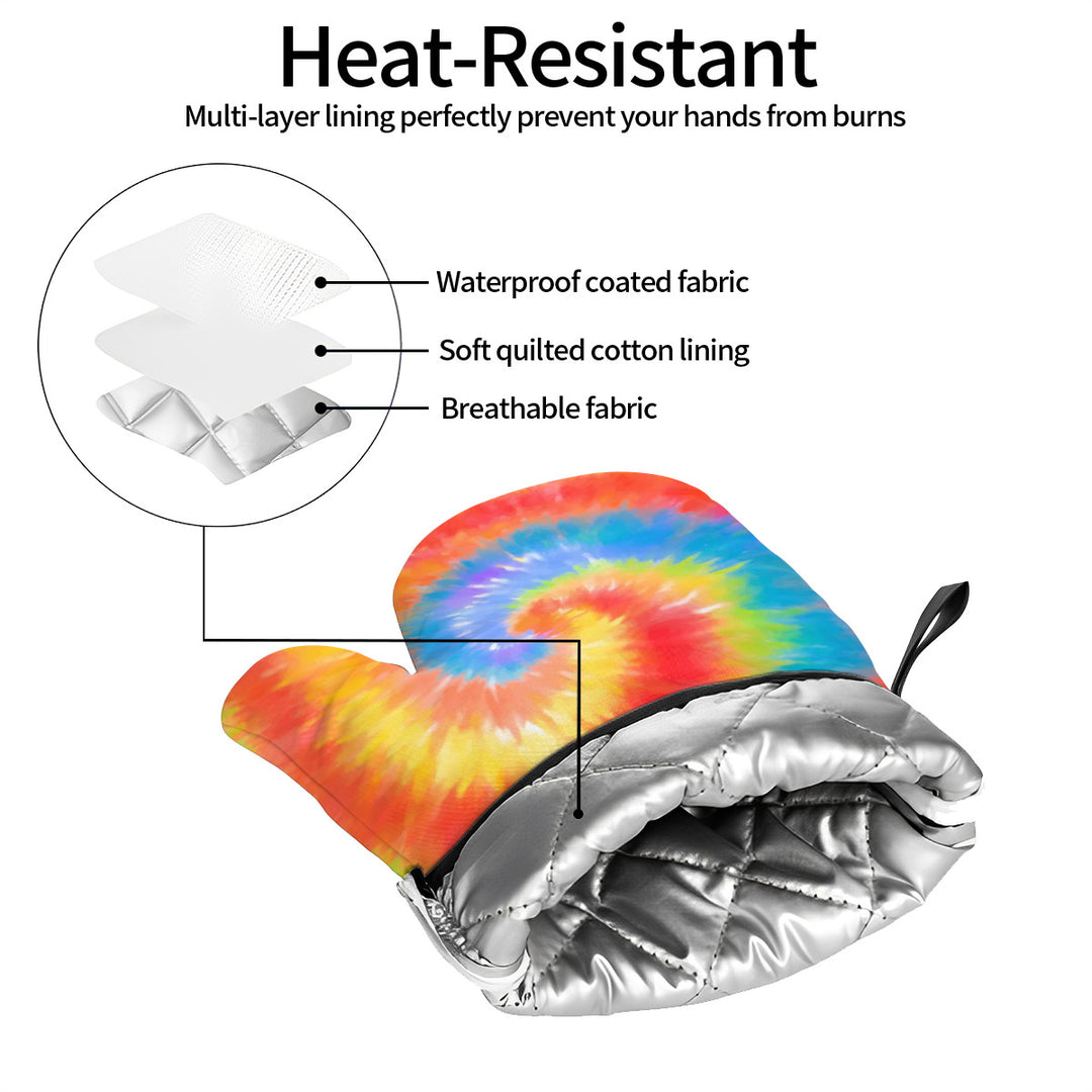 Tie Dye - Oven Mitts Set of Two