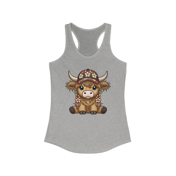 Summer Cow - Women's Ideal Racerback Tank