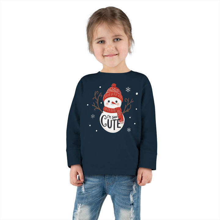 Snow Cute - Toddler Long Sleeve Tee