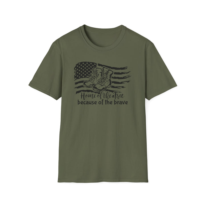 Home Of The Free - Unisex Softstyle T-Shirt