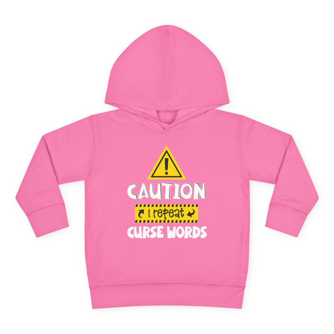 Caution - Toddler Pullover Fleece Hoodie