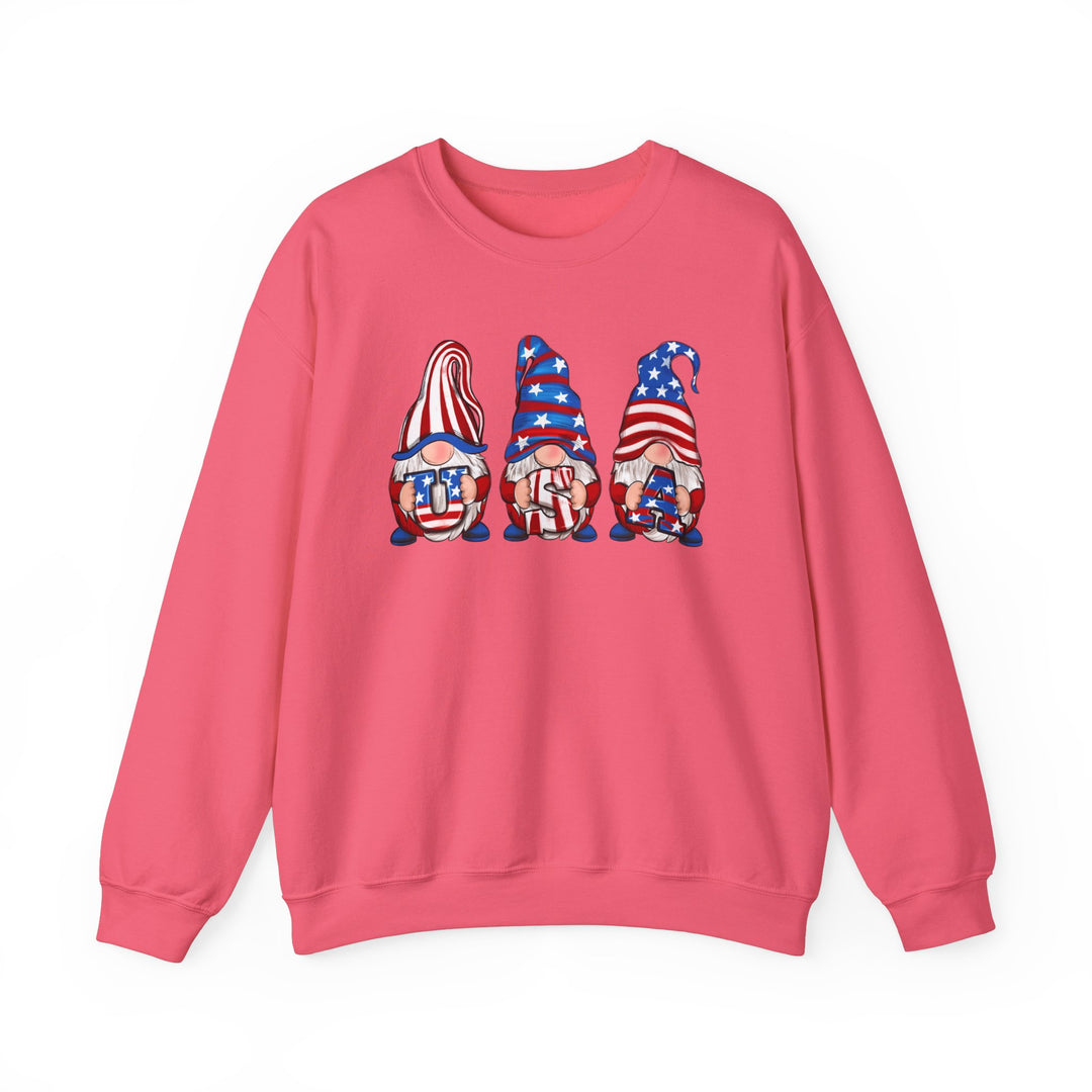 4th Of July Gnomes - Unisex Heavy Blend™ Crewneck Sweatshirt