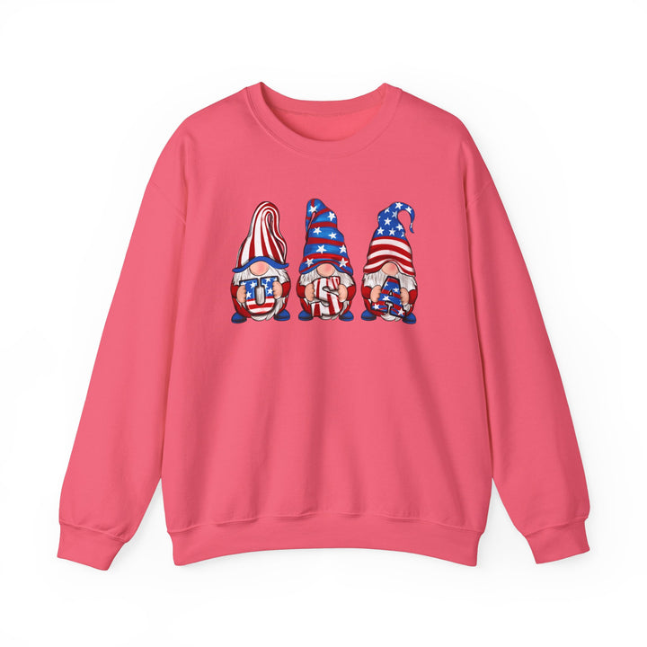 4th Of July Gnomes - Unisex Heavy Blend™ Crewneck Sweatshirt
