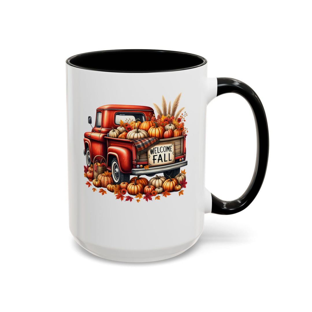 Welcome Fall - Accent Coffee Mug (11, 15oz)