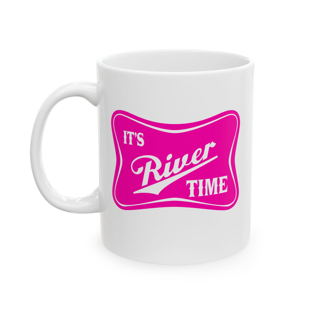 River Time - Ceramic Mug, (11oz, 15oz)