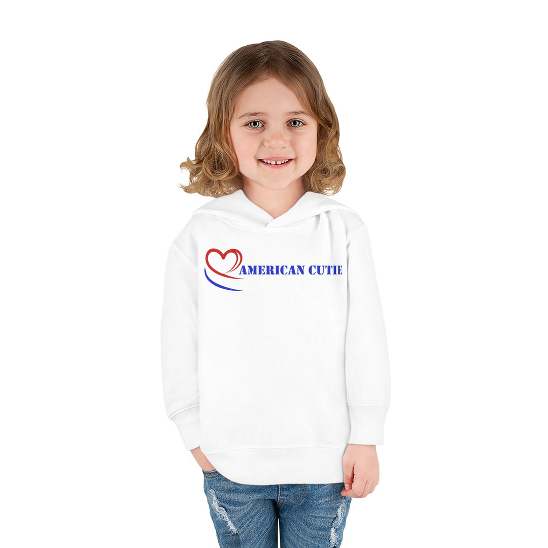 American Cutie - Toddler Pullover Fleece Hoodie