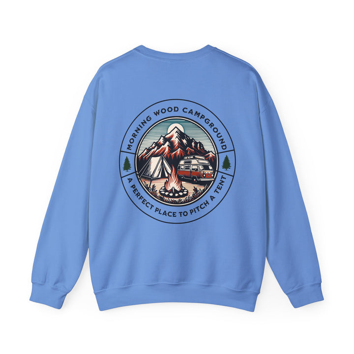 Morning Wood Campground - Unisex Heavy Blend™ Crewneck Sweatshirt
