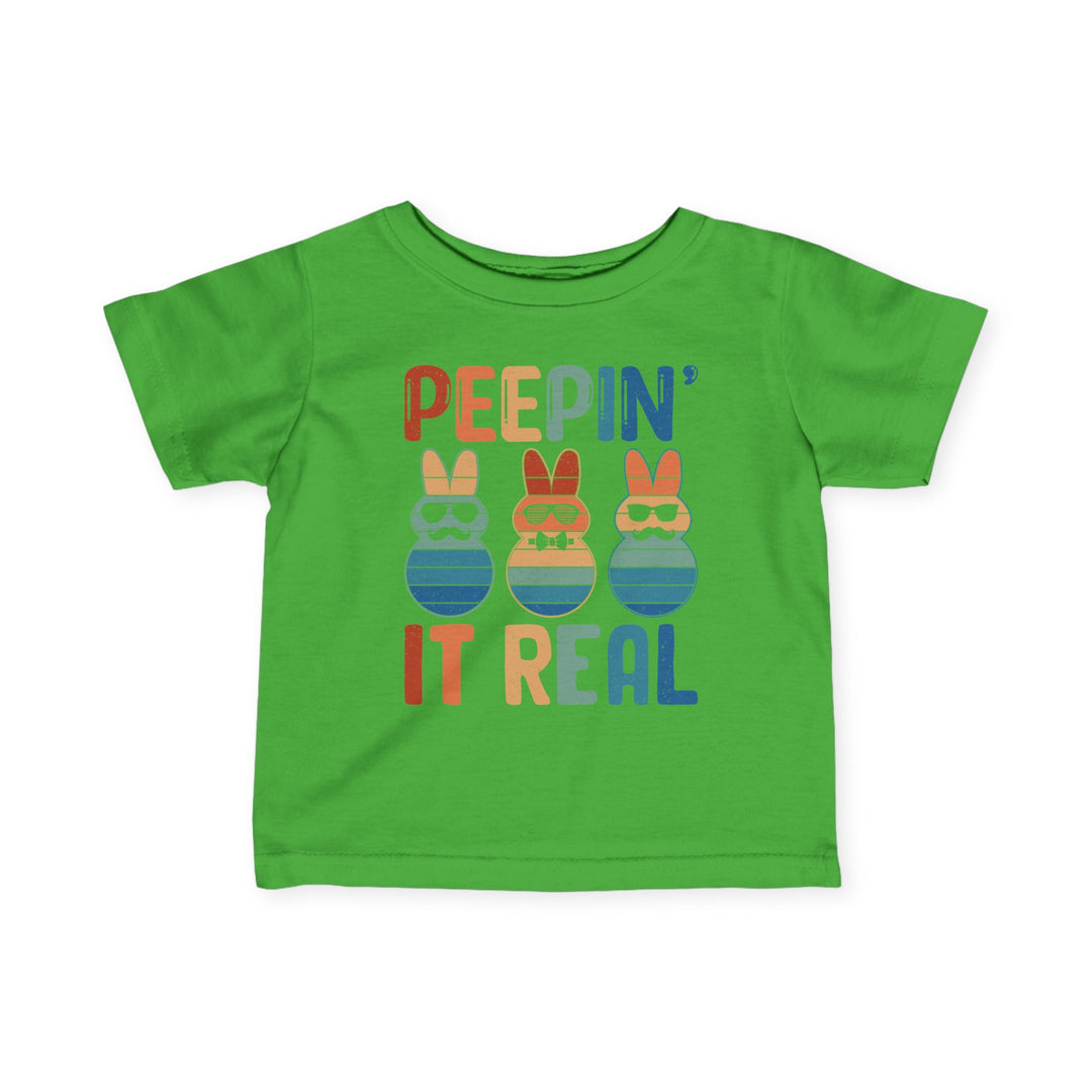 Peepin It Real - Infant Fine Jersey Tee