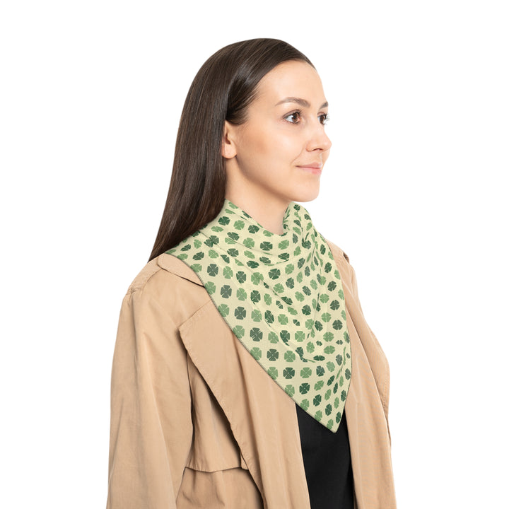 Yellow Clover - Poly Scarf