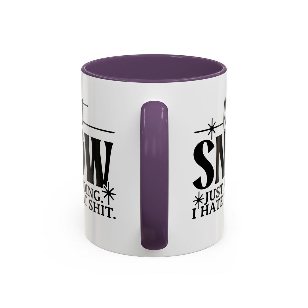 Let It Snow - Accent Coffee Mug (11, 15oz)