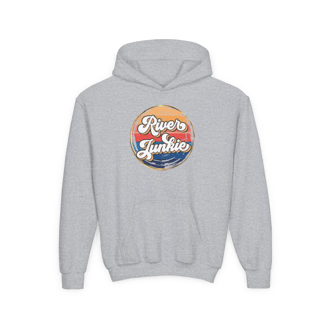 River Junkie - Youth Heavy Blend Hooded Sweatshirt
