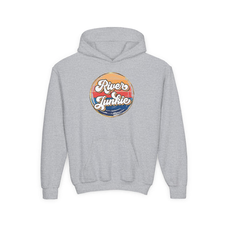 River Junkie - Youth Heavy Blend Hooded Sweatshirt