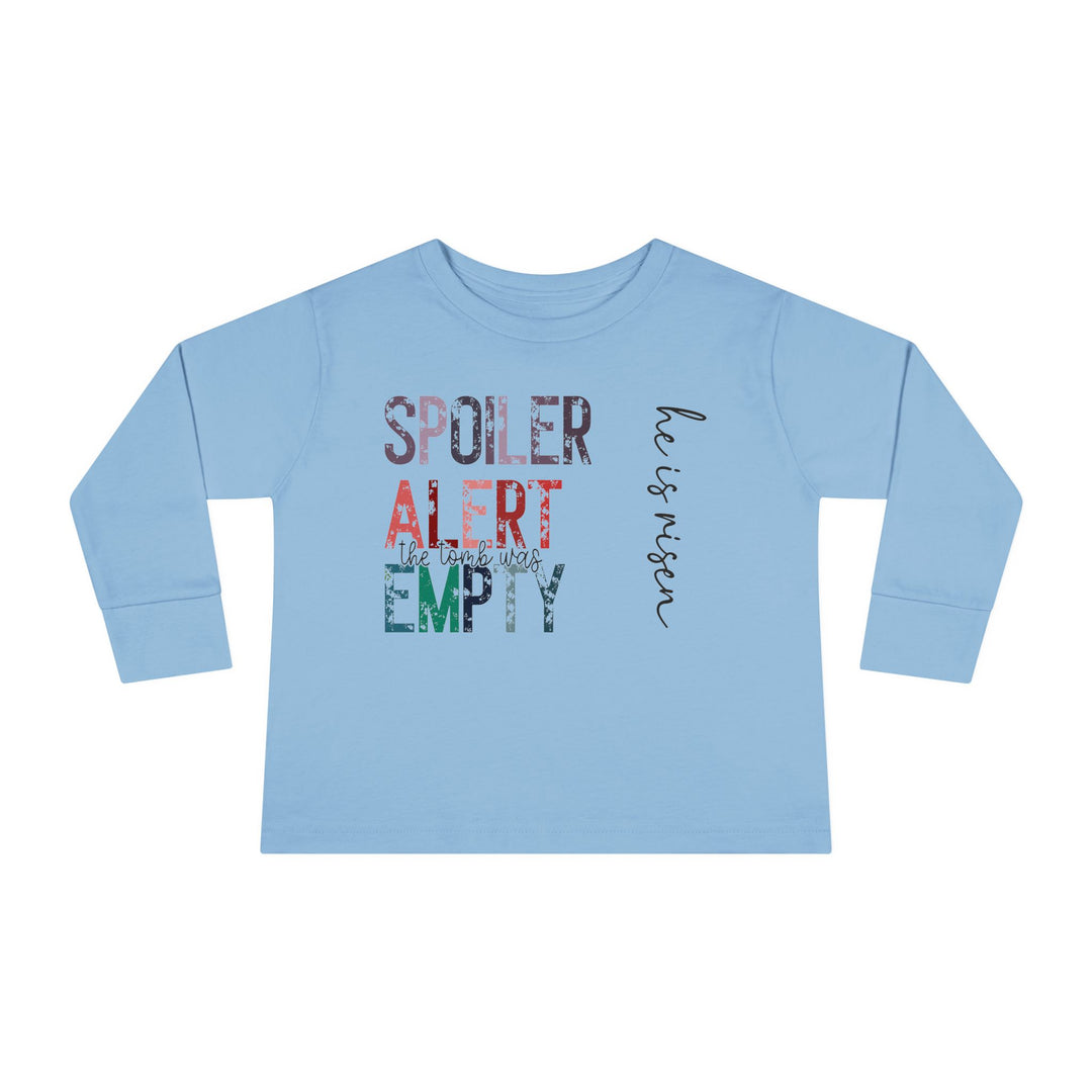 Spoiler Alert - Toddler Long Sleeve Tee