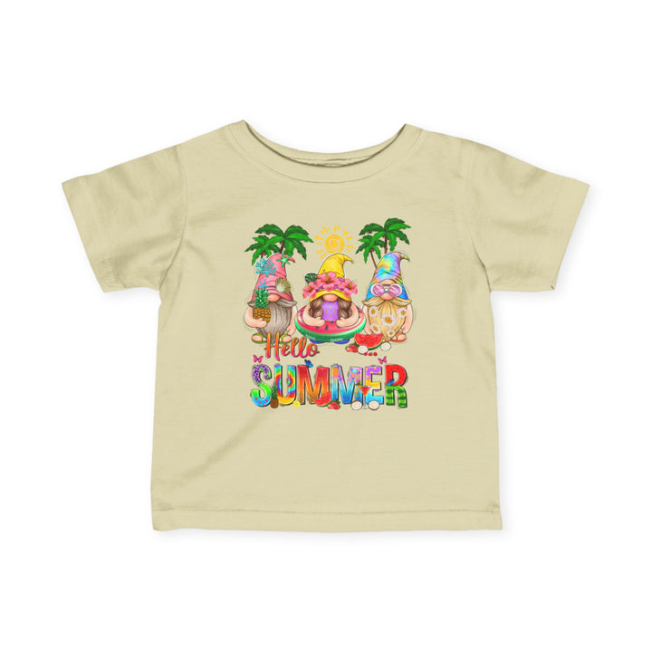 Summer Gnomes - Infant Fine Jersey Tee