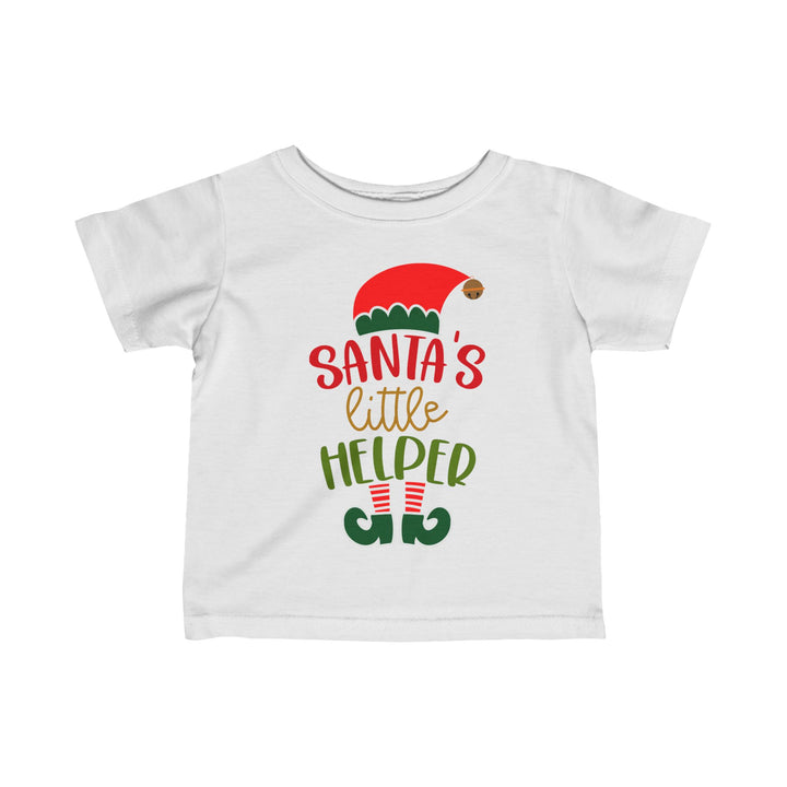 Santa's Little Helper - Infant Fine Jersey Tee