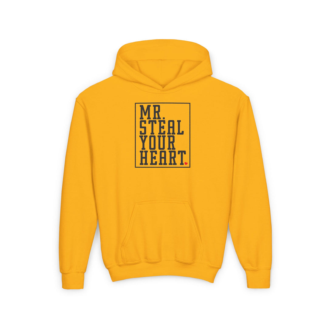 Mr. Steal Your Heart - Youth Heavy Blend Hooded Sweatshirt