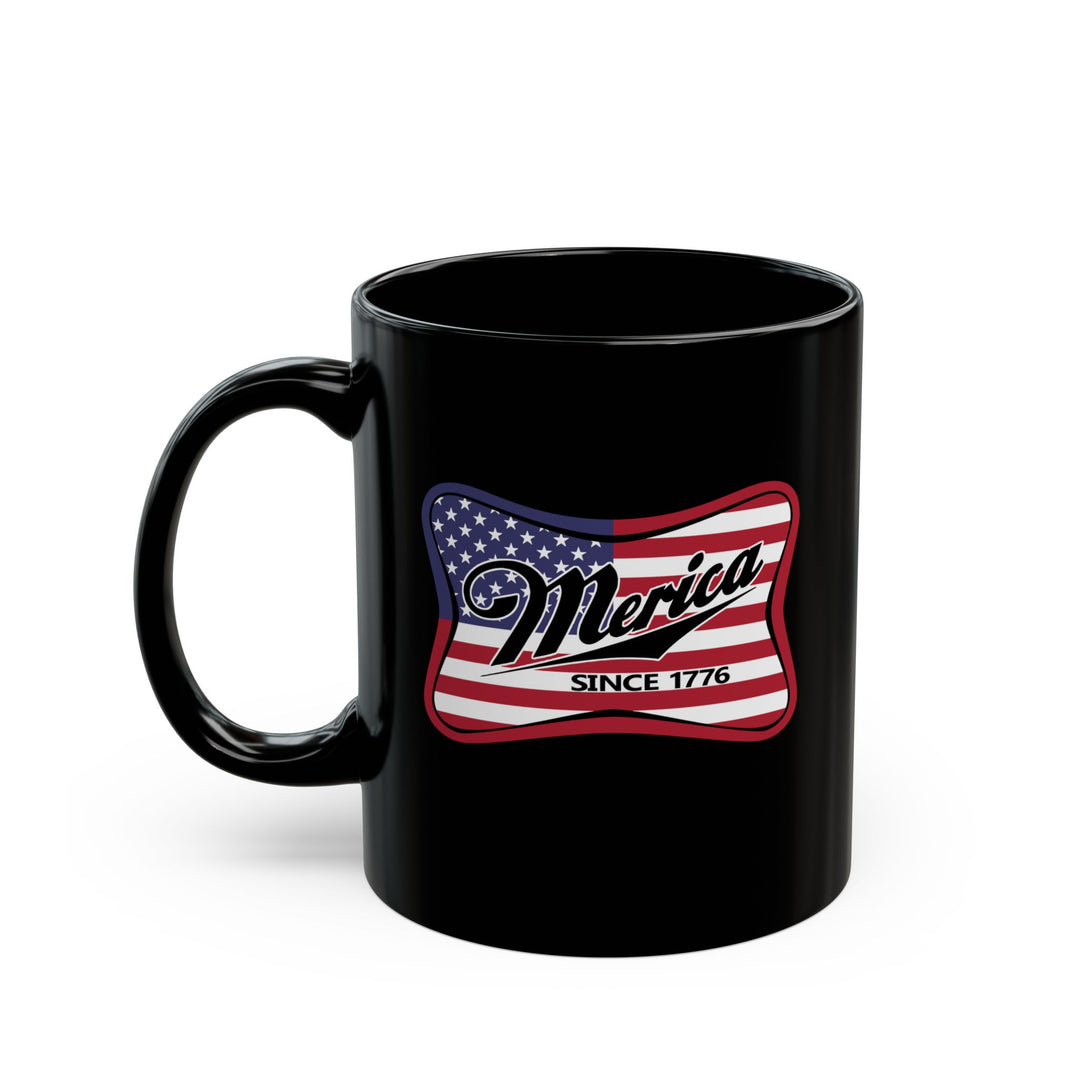 Merica - Black Mug (11oz, 15oz)