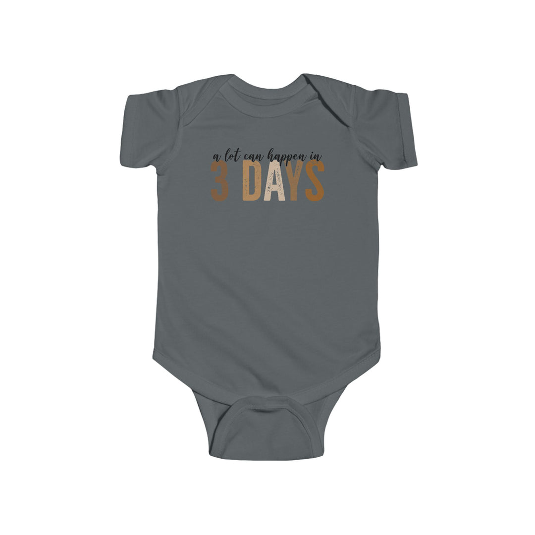 3 days - Infant Fine Jersey Bodysuit