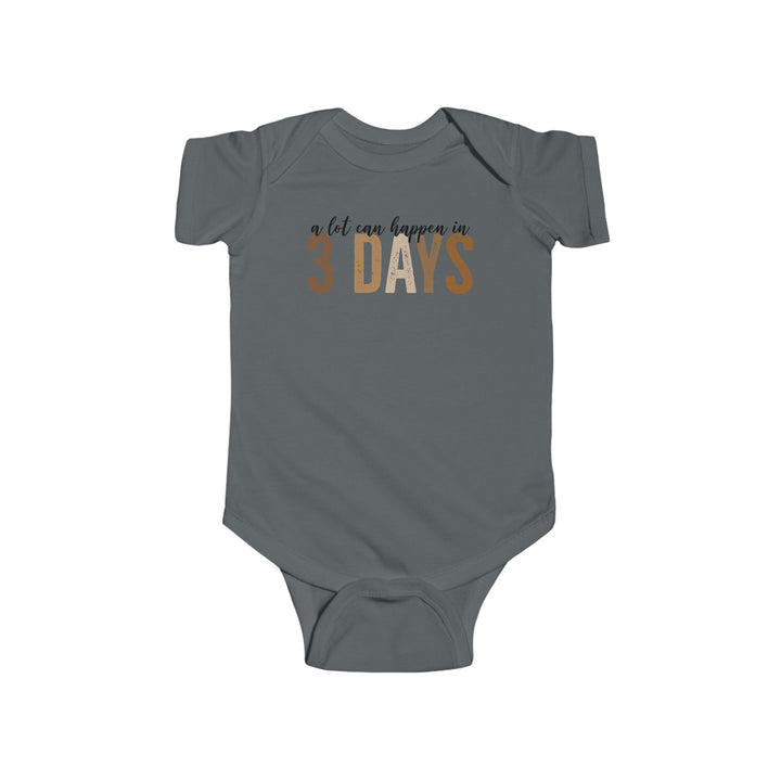3 days - Infant Fine Jersey Bodysuit