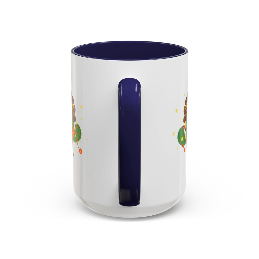 Merry Christmas Cactus -  Accent Coffee Mug (11, 15oz)