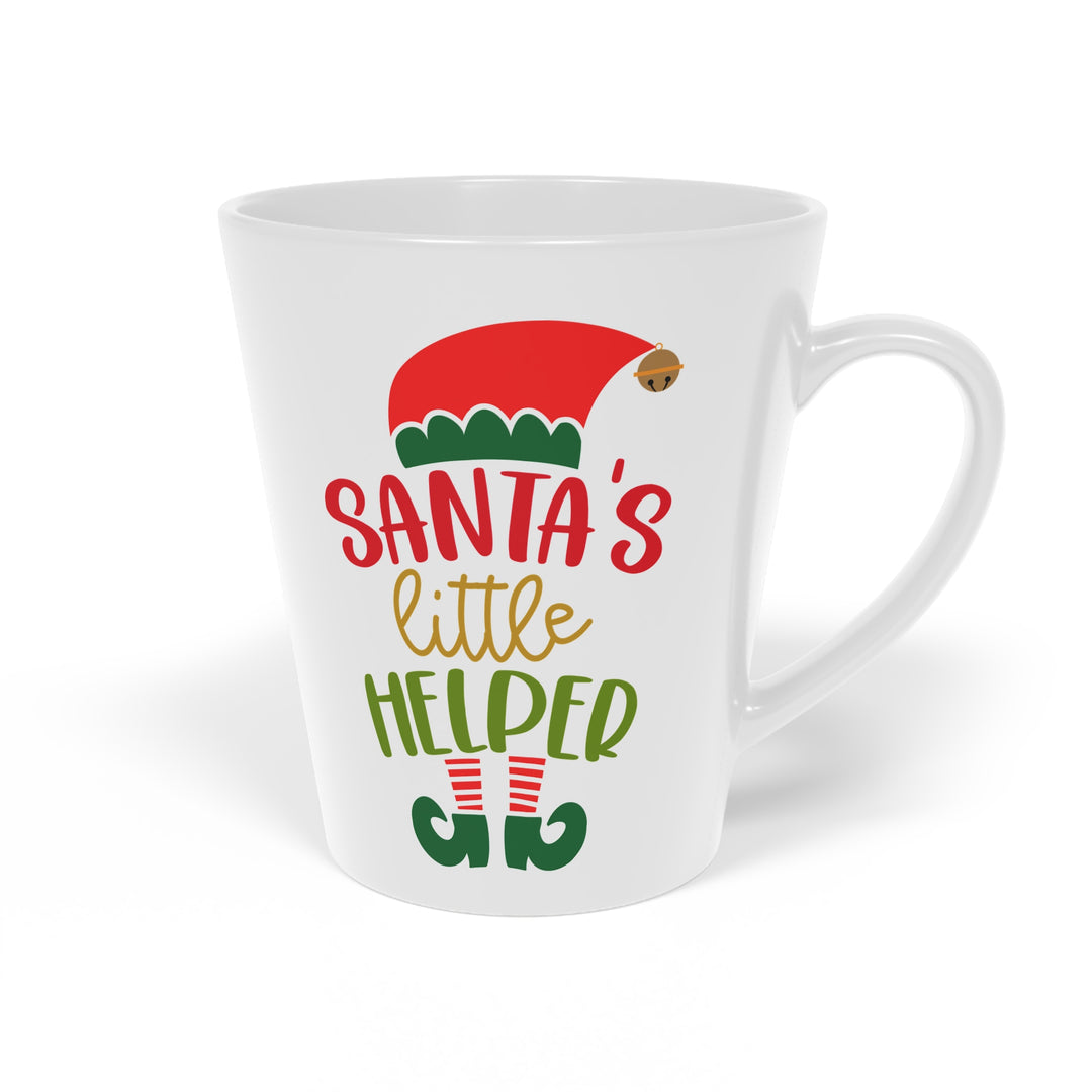 Santa's Little Helper - Latte Mug, 12oz