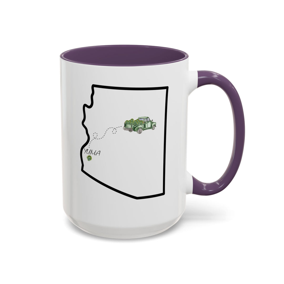 Yuma Lettuce Truck - Accent Coffee Mug (11, 15oz)
