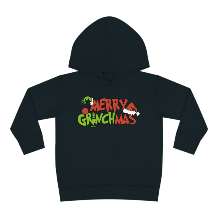 Merry Grinchmas - Toddler Pullover Fleece Hoodie