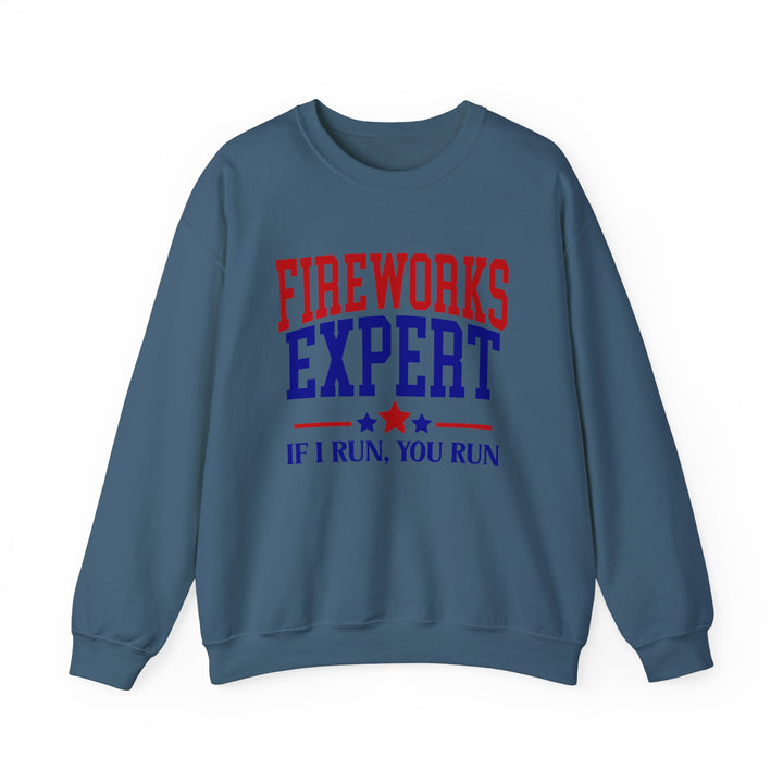 Fireworks Expert - Unisex Heavy Blend™ Crewneck Sweatshirt