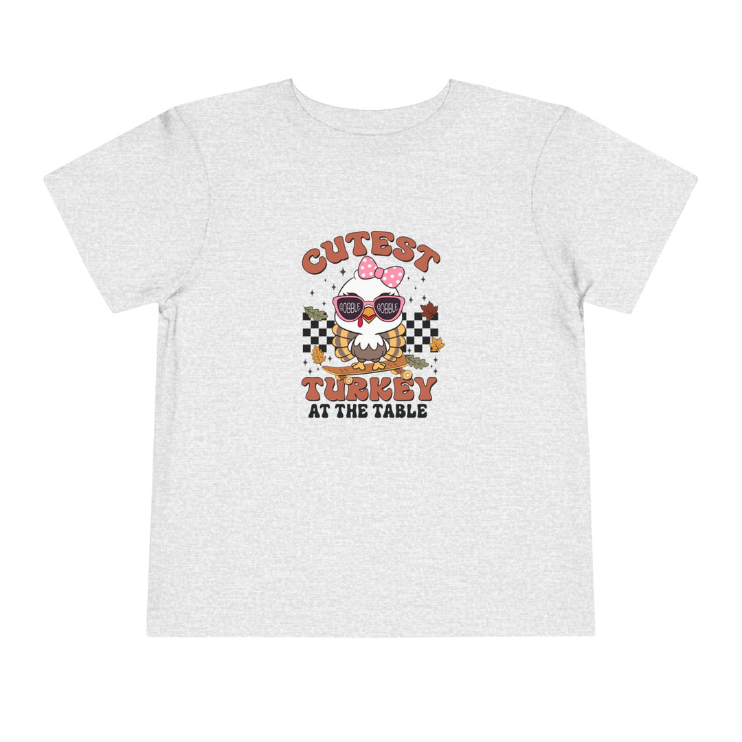Cutest Turkey Girls -Toddler Short Sleeve Tee