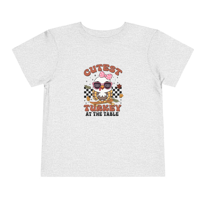 Cutest Turkey Girls -Toddler Short Sleeve Tee