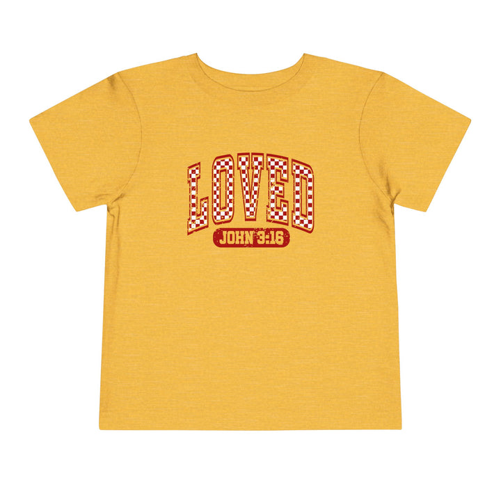 John 3:16 - Toddler Short Sleeve Tee