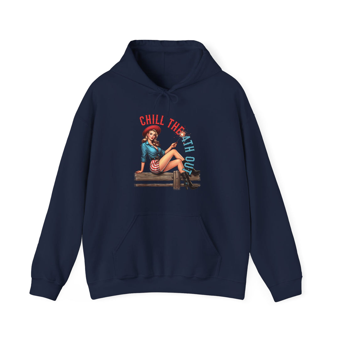 Chill The 4th Out - Unisex Heavy Blend™ Hooded Sweatshirt