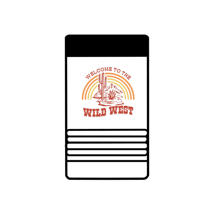 Wild West - Beverage Holder, 12oz