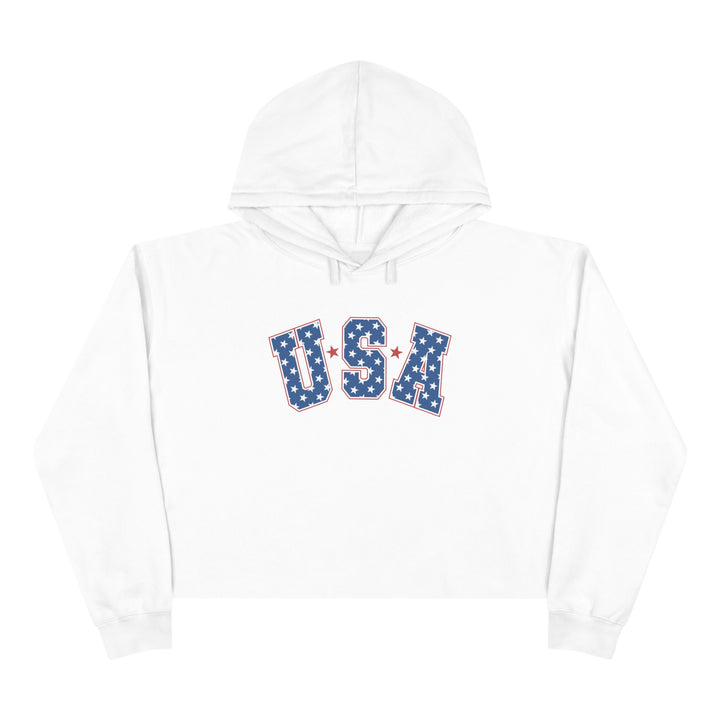 U.S.A. - Crop Hoodie