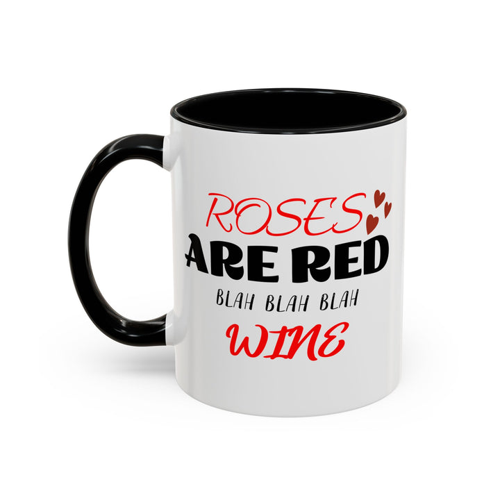 Blah Blah Blah Wine - Accent Coffee Mug (11, 15oz)