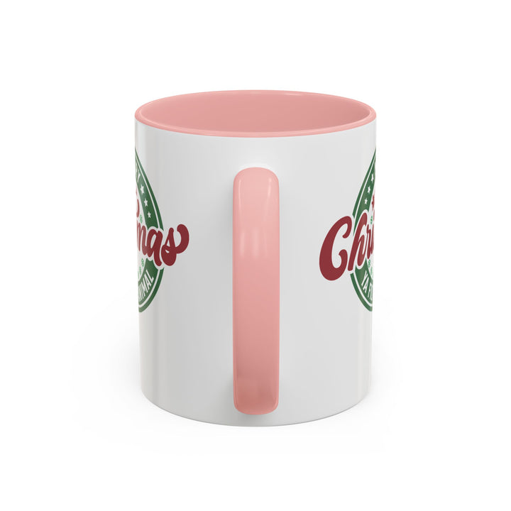 Merry Christmas Ya Filthy Animal - Accent Coffee Mug (11, 15oz)