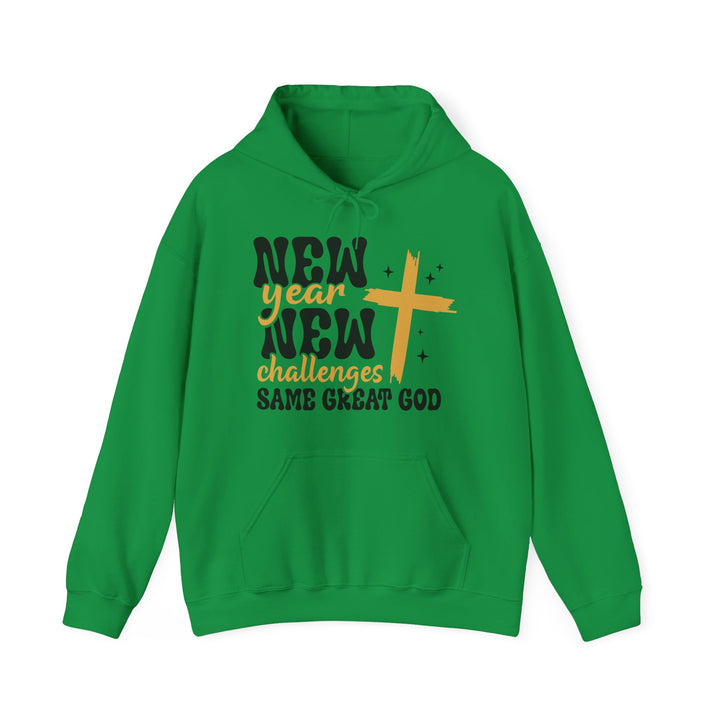 New year Same Great God - Unisex Heavy Blend™ Hooded Sweatshirt