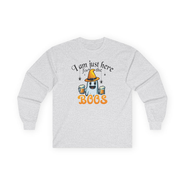 I'm Just Here For The Boos - Unisex Ultra Cotton Long Sleeve Tee
