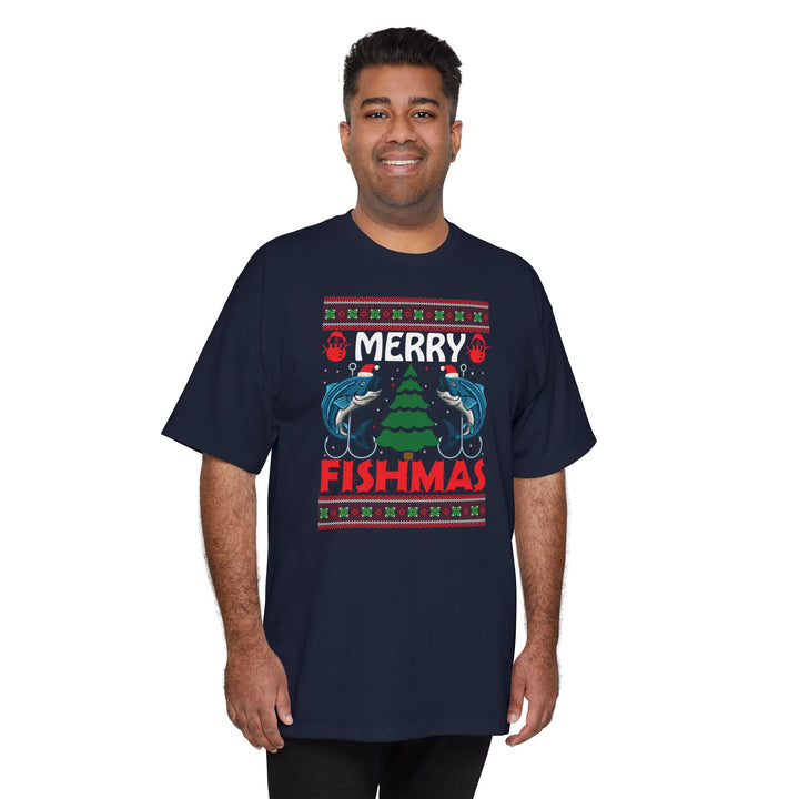 Merry Fishmas - Unisex Ultra Cotton® Tall T-Shirt