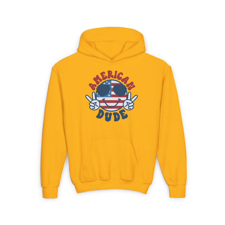 American Dude - Youth Heavy Blend Hooded Sweatshirt