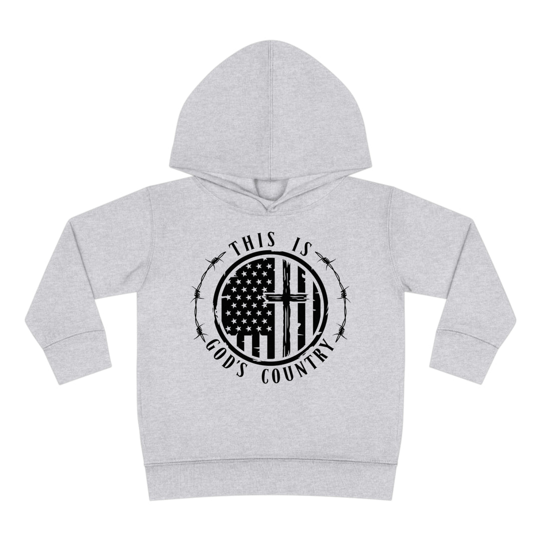 Gods Country - Toddler Pullover Fleece Hoodie