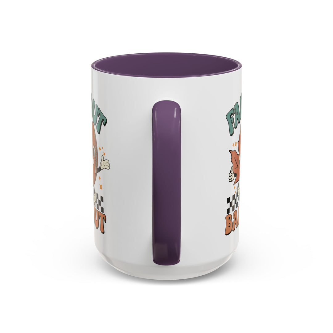 Falls Out Balls Out - Accent Coffee Mug (11, 15oz)