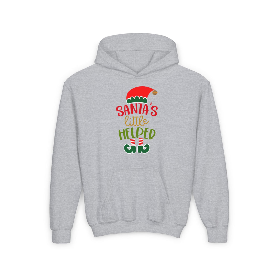 Santa's Little Helper - Youth Heavy Blend Hooded Sweatshirt