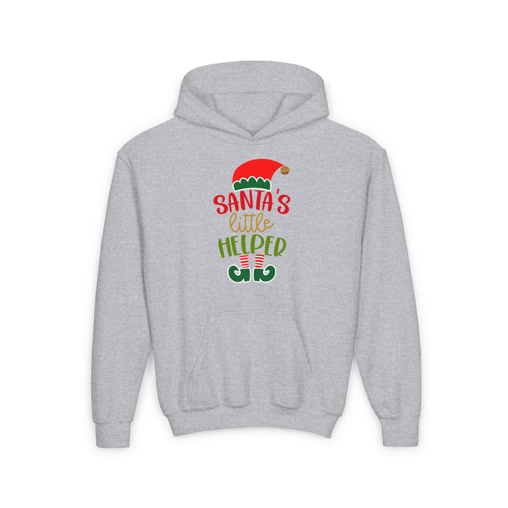 Santa's Little Helper - Youth Heavy Blend Hooded Sweatshirt