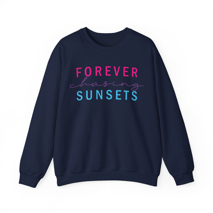 Forever Chasing Sunsets - Unisex Heavy Blend™ Crewneck Sweatshirt