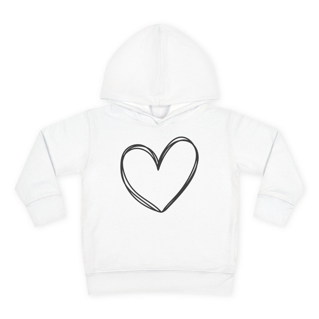 Heart - Toddler Pullover Fleece Hoodie