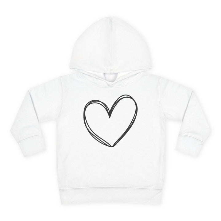 Heart - Toddler Pullover Fleece Hoodie